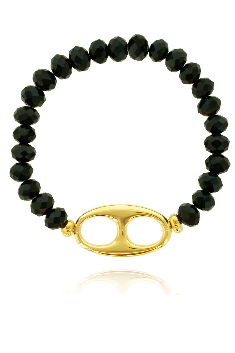THETA GLASS BEADS BRACELET - Image 2