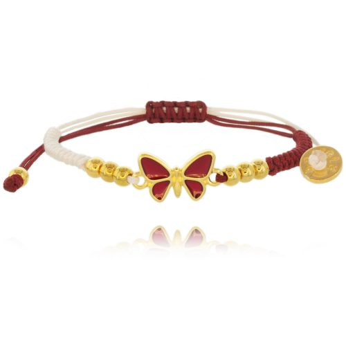 MACRAME MARTIS BRACELET WITH BUTTERFLY