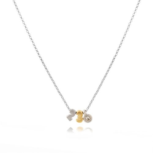 2023 lucky charm chain necklace with crystal